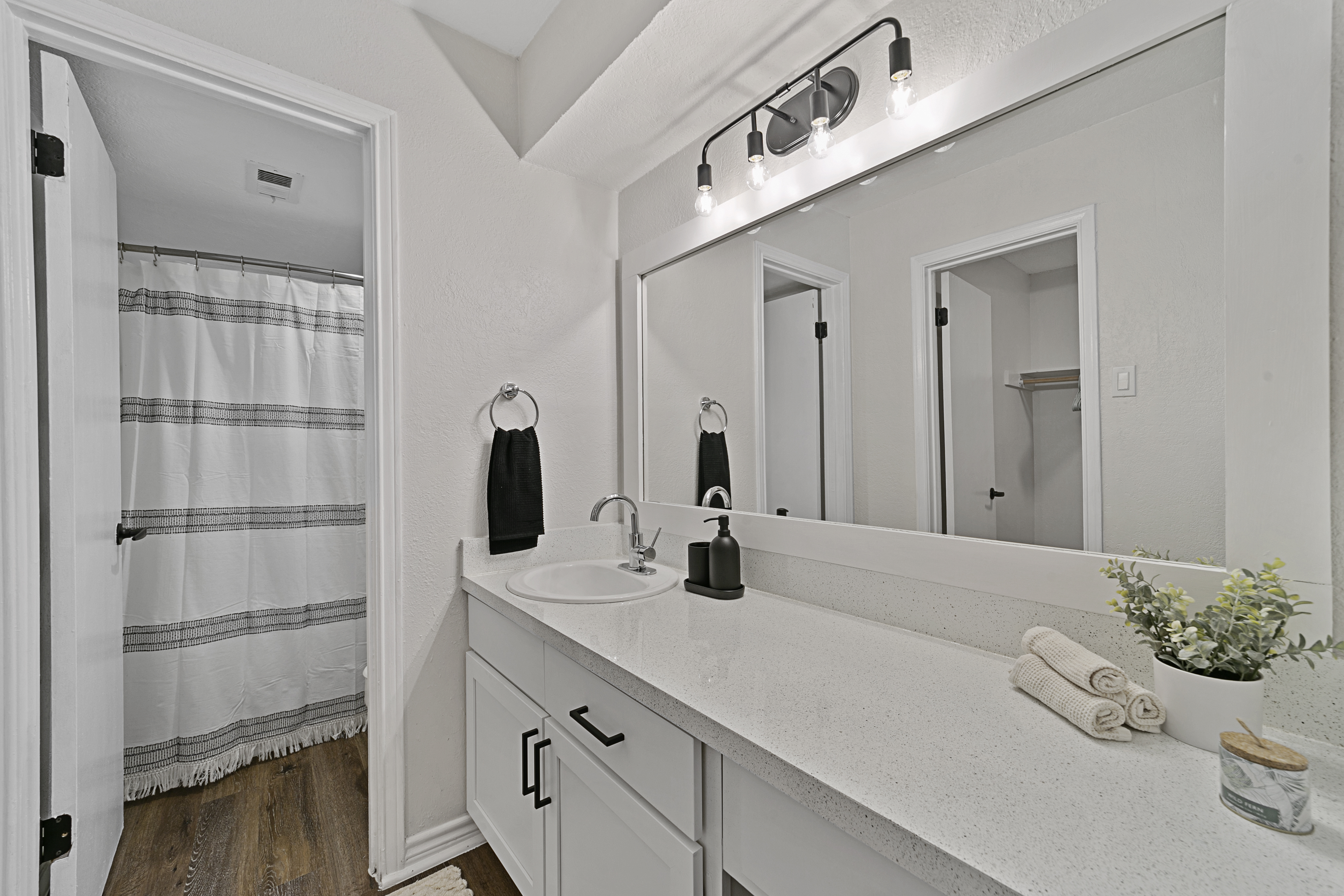 Updated bathroom